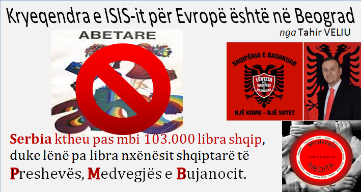 Asllan Dibrani,ibrahim egriu,Shaban Abazi, Maki,Makfire CANOLLI,kosova lindore , Lugina e presheves, zenel Hajdini, florim rushiti,adem Jashari,Brahim Salihu CURRI ,xhim xhema,Dr.Ramadan Xhema,Poezi,hijet që teatronin,armiku ,kosova ,medvegja ,presheva ,shqiperia etnike,UçK,Uçpmb,ilirida,adem jashari,skënder beu, nën tereza,Medvegja Redaksia, tupalla.com,sanxhaku i nishit,kultur ,sport,politikë, luftë,paqe,pajtim, korrupcion , gjygje,shkollë,arsim,profesion,shkencë,art,parlament,avokat,presidentja,Pacolli,femi Beha,PD medvegje, PVD Medvegjë. Kosova Lindore, Ligina e presheves,riza Halimit,Sadri Ramabaja,Rrapi i jetës sime, Gallap-Gollaku, Zahide Marije Ukaj-Malësorja medvegjase,Ismail Morina-Ballisti ,ortodokset shqipetar ,Ajet DULI,Maqedoni,Beogradi,sport boks ,Agim Tahiraj ,Aziz salihu, Samir Salihu,Tupalla.shpernhulja e shqipetarve 1999,poezia e javës,Ali Hajdini,Sanxhaku i Nishit,Filmi , Kosovë, shqiponjë e robëruar,Jusuf Gërvalla, Sofra Medvegjase,Shqiptare,shoqata Medvegja,Din EGRIU Atentat,Ali Lajçi, Kufiri kosovë Mal i Zi,Historia Shqiptare ,Shperngulja sanxhaku i Nishit Toplica, Zahide Marije UKAJ-Malësorja Medvegjase,1 Maji,Bashkim SADIKU, Bashkimin Kombëtar,internet,rrjetet socjale, LSH në Gjermani me 01.05.2015,Promovim librash në Mërgatës Shqiptare, Poezia e javes, Fshati me roje,xhandarmeri,Lufta e pare botrore,Beteja e Çanakalasë 1915-1916,Tupallë, Tupalla,Sfirca, Kapia, Kufiri,Kumanova,pushke e vjeter , 14 vjetorit të luftës çlirimtare në Kosovën Lindore / OVL e UÇPMB-së , Medvegjë - Pas spastrimit etnik të shqiptarëve - vazhduan edhe prerjet e maleve me përkrahjen e shtetit ,mbi 1000 hektar, Maqedonisë po i rrëshqasin themelet mbi tokat shqiptare, Terrorizmi sllavo-maqedonas mposhtet vetëm me konfederatë ose shkëputje, Marrëveshja e Ohrit ka vdekur, Koço Danaj,Kryetar, Lista për Shqipëri natyrale,do të lulezoj Kumanova, Masakra e Dubravës më e tmerrshmja nga Lufta e Dytë Botërore,Mbahu Loke,operacioni shigjeta, kolonel Ruzhdi SARAMATI, memorial brigada 128 e Uçk-së,Gostrozhup të Hasit, MË MIRË I VRARË E NË GURË LAPIDARI SE SA I VDEKUR PËR SË GJALLI!Ismet Asllani-Prapashtica, Ilir Meta ,Aleksander Vucic,Ballist Morina,Biografia Shaban Abazi, mos blej produkte serbe, Blej shqip Bac u kry, ATJE I KEMI VARRET E TË PARËVE, FTESË ,Partia Demokratike Dega në Medvegjë, Medvegja tani në drejtimin e duhur, S F I R C A Historiku - nga erdhëm ku jetuam, 17 Qershor 1999 - Dita e çlirimit e Komunës së Vushtrrisë ,Faton Hamiti , Medvegja Diskriminimi,Beteja e kosoves 1389 ,Perandoria Osmane 1389 , Turqia 1389,Idriz ajeti feston ditelindjen ,Halim Hyseni, - GJYKATA SPECIALE PRODUKT I FABRIKIMEVE TË SIGURIMIT SHTETËROR SERB,- Shqiptarët duhet t'i thonë jo Gjykatës Speciale,,Kisha e Xhamia, PLATFORMA POLITIKE, Per komb e per Atdhe, leshohet pe,Ibrahim EGRIU, Nazmi Hajredini,Maki Makfire CANOLLI Maqedonci, Ajet DULI,Sadri Ramabaja,Adem Shehu ,Shehi, Muhaxherët,Vushtrria, dita e deshmorëve,pshdk , LDK, PDK , AAK, PD,LS,VV, tahir veliu,shqiperi etnike, presheva , ovl uçpmb , Ovl UçK, Tetovë, shkup, lufta 1998 -1999,Nato,çameria ,Qameria, ilirida, Kërçova, Struga, Dibra, Prizreni, Vlora, Saranda,Bujanoci, Peja, Dugagjini, Tropoja, Bajram CURRI,Ulqini, Plave e Guci,Shkoder,Deti , plazhi Deti Adriatik, Deti Jon, Koroacia, maqedonia, Lugina,beteja e Koshares, Drenica, Lufta ne Kosove, Edi rama, Sali Berisha, Ismail Qemajli, Skender beu,ali Ahmeti.hashim thaqi , Albin Kurti.SHBA, Crans Montana,Batalioni ATLANTIKU,EGRIU, BejiqiRamush,Beiq,nvalidi i luftes , Irfan XHAFERI,Mesuesi i popullit Abdi Begu-Haxhiu, kufiri te Molla e Kuqe,Koço DANAJ , Tahir VELIU, LISTA PËR SHQIPËRI NATYRALE ,LËVIZJA PËR SHQIPËRI TË BASHKUAR,XHULI SPAHIU, ©MAKI M CANOLLI, Abdullah PRAPASHTICA,ALBULENA SALIHU,FEHMI RAMADANI, KONGRESI I MANASTIRIT ,28 NENENTORI , QAMËRI , MEDVEGJË , BUJANOC , PRESHEVË, PLAVË , GUSI,DUL KRASNIQI, MUHARREM SALIHU,DUL KRASNIQI, ILIR META, MIRADIE AVDULLAHI, ZIZE LIZA PEPSHI,MR.QAZIM NAMANI,DR ADIL MUSTAFA,PROF.DR SKENDER KODRA,JIM XHEMA, Gjergj Kastrioti – Skënderbeu,Njoftim , Hashim Thaçi,Isa Mustafa,Presidenca , Kryeministria,Teuta Nunaj, Lëvizjës për Shqipëri të Bashkuar